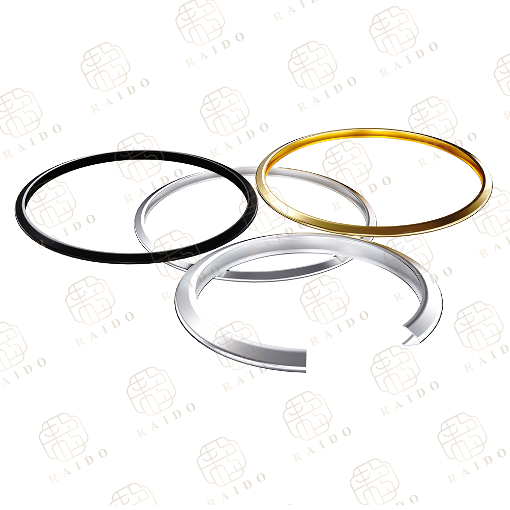 Stainless steel inner diameter open metal V-ring