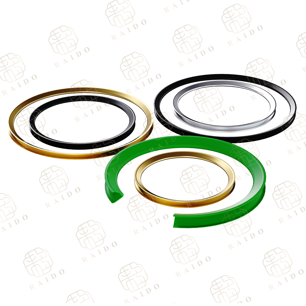 Stainless steel outer diameter open metal V-ring